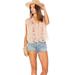 Free People Tops | Free People Gardenia Top. Size Small Euc | Color: Cream | Size: S