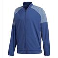 Adidas Jackets & Coats | Adidas Men's Stretch Woven Bomber Jacket | Color: Blue | Size: L