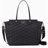 Kate Spade Bags | Kate Spade Quilted Kaylie Baby Bag | Color: Black | Size: 13"H X 14"W X 5"D