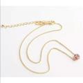 Kate Spade Jewelry | Kate Spade Lady Marmalade Pink Crystal Necklace! | Color: Pink | Size: Os