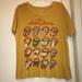 American Eagle Outfitters Tops | Badass Rolling Stones Tee | Color: Yellow | Size: Men’s Szm