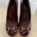 Gucci Shoes | Gucci Burgundy Heels | Color: Red | Size: 9