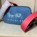 Coach Bags | Coach Denim Cross Body Purse | Color: Blue/Pink/Red | Size: Os