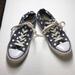 Converse Shoes | Converse Navy Blue Polka Dot Sneakers Size 7 | Color: Blue/White | Size: 7