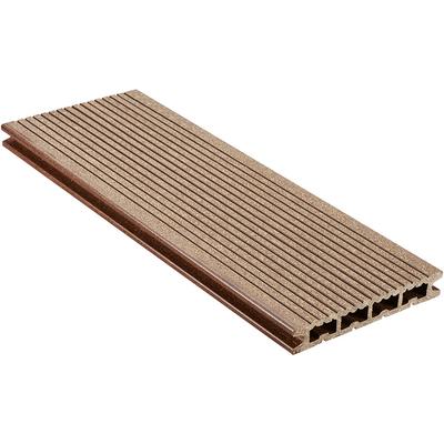 NATURinFORM WPC-Terrassendiele 21x139 mm DIE KOMPAKTE braun, 3000 mm, Hohlkammer