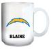 White Los Angeles Chargers 15oz. Personalized Mug