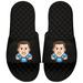 Youth ISlide Joey Bosa Black NFLPA Emoji Slide Sandals