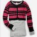 Anthropologie Sweaters | Anthropologie Cropped Cashmere Cardigan Sweater M | Color: Black/Pink | Size: M