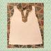 Ralph Lauren Tops | 2/20 Ralph Lauren Antique Beige Shell W Gold Trim | Color: Gold/White | Size: 1x