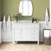 Birch Lane™ Lakeland 42" Wide Single Bathroom Vanity Set Wood/Marble in White | 39 H x 42 W x 22 D in | Wayfair 990695F965F84C0FA953AB6BFD4E0DA2