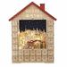 Kurt Adler Battery-Operated Advent Calendar House Wood in Brown | 19 H x 15 W x 3.5 D in | Wayfair JEL0937