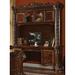 Andrew Home Studio Amorsolo Computer Desk w/ Hutch Wood in Brown/Red | 89 H x 74 W x 25 D in | Wayfair GFA92SY128-ZTF