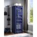 Viv + Rae™ Hubbert 1-Door Wardrobe Armoire Metal in Blue, Size 67.0 H x 20.0 W x 22.0 D in | Wayfair 177ECD52B668421CA1949281F09E9E1E