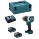 Makita - Boulonneuse à chocs 18V lxt 700 Nm 1/2' (2x5,0 Ah) en makpac DTW700RTJ