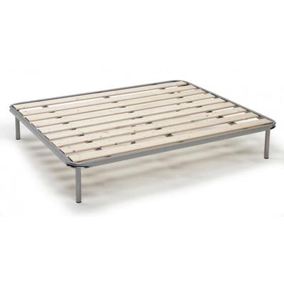 Talamo Italia - Quadratische und eine halbe Bettbasis Anastasia, Orthopädischer Sockel mit Image