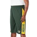 Men's Big & Tall NFL® Colorblock Team Shorts by NFL in Green Bay Packers (Size XL)