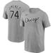 Men's Nike Heather Gray Chicago White Sox Name & Number T-Shirt