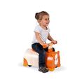 Janod - Hamster Ride-On - Wooden Toy - Locker - 4 Wheels, Silicone Protective Edges - from 1 Year Old, J08050