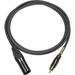 Mogami Gold Male XLR to RCA Cable (3') GOLDXLRMRCA03