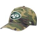 Men's '47 Camo New York Jets Woodland Clean Up Adjustable Hat