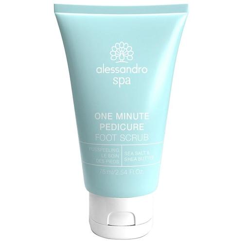 Alessandro Spa 1 Minute Pedicure Peeling Fußcreme 75 ml