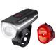 Sigma Sport - Aura 60 USB K-Set - Fahrradlampen-Set schwarz