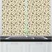 East Urban Home Pine Cone Kitchen Curtain Polyester | 39 H x 55 W x 2.5 D in | Wayfair 7BB4F8D6795A46568B3D7F4B0A5377A5