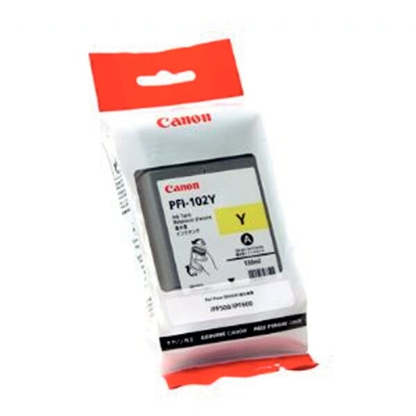 Canon Tinte PFI-102Y, yellow für iPF500,iPF600,iPF700,iP710,iPF720, Image