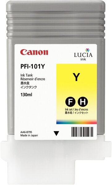 Canon Tinte PFI-101Y, yellow für IPF 5000,IPF 5100,IPF 6000S, Image