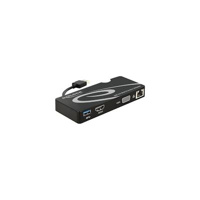Delock Adapter USB 3.0 HDMI/VGA + Gigabit LAN +