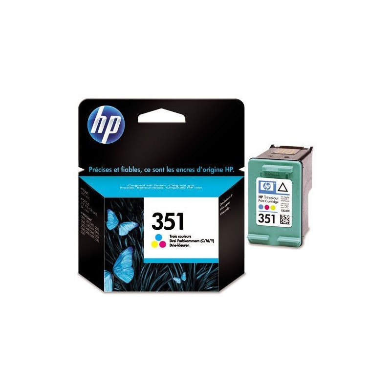 HP 351 Druckerpatrone 3.5 ml Cyan Magenta Gelb Image