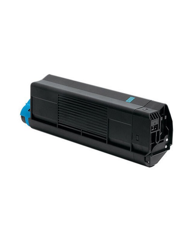 OKI High Capacity Tonerpatrone Cyan Original Toner Laser Bis zu 5000 Seiten Image