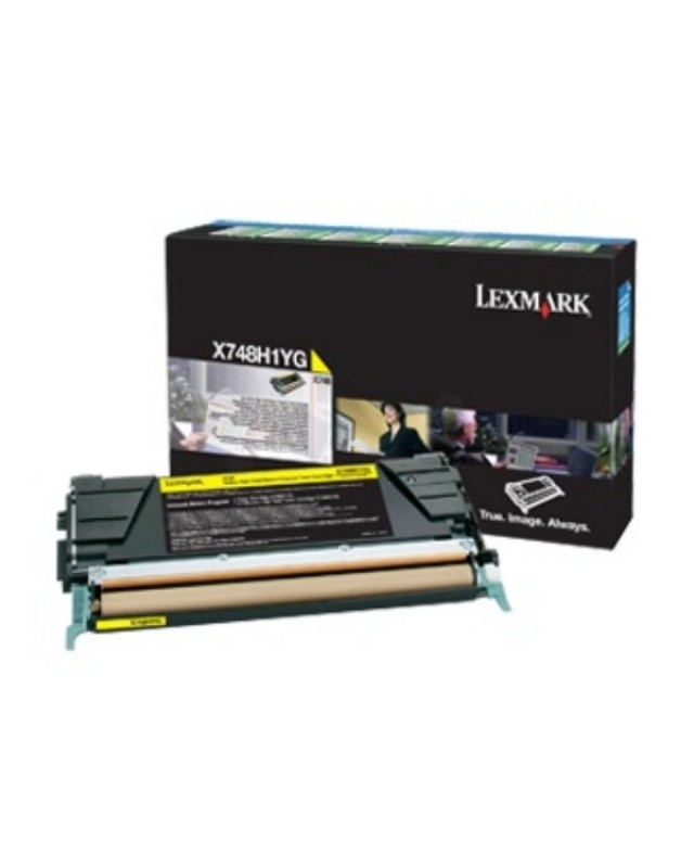 Lexmark Gelb 10.000 Seiten Original Tonerpatrone Corporate Image