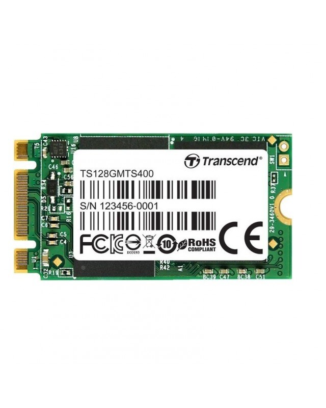 Transcend 128 GB M.2 2242 SATA MLC Solid State Disk Serial ATA 150 MB/s Image