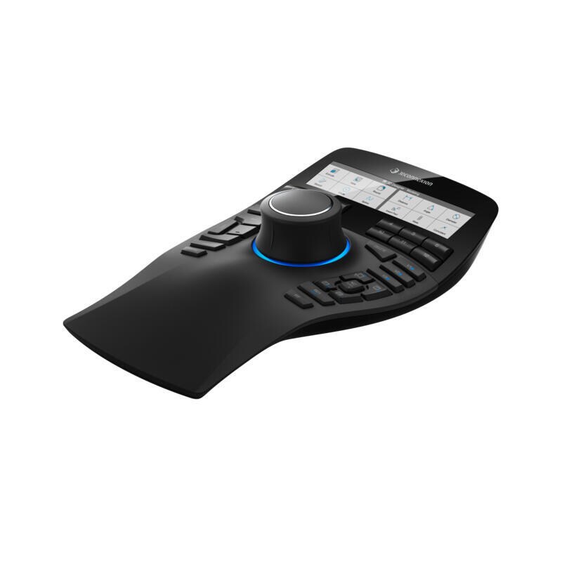 3Dconnexion Space Maus Enterprise USB Linkshändig 31 Tasten Schwarz Image