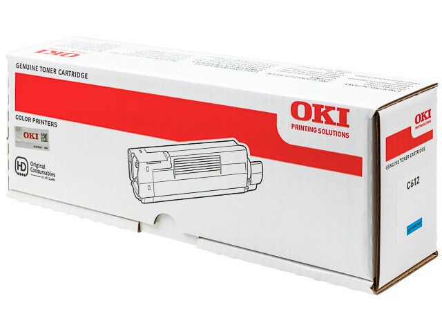 Laser/Kopierer OKI 46507507 OKI C612 TONER CYAN Image