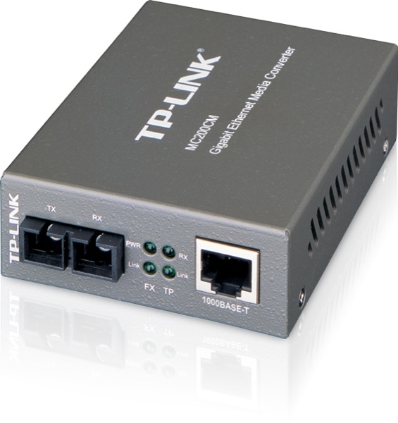 TPLINK Omada MC200CM Gigabit Ethernet Konverter RJ45 Multimode SC Image