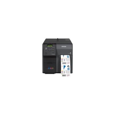 Epson ColorWorks TM- C7500G Etikettendrucker Farbe - Tintenstrahl - 112 mm (Breite) - 600 x 1200 dpi - bis zu 300 mm/Sek. - USB 2.0 - Gigabit LAN