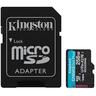 Kingston 256GB microSDXC Canvas Go Plus 170R A2 U3 V30 Card+ ADP Extended Capacity SD MicroSDHC 256 GB