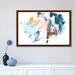 East Urban Home Composite Signal I by June Erica Vess - Wrapped Canvas Painting Print in Blue/White | 18 H x 26 W in | Wayfair