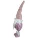 Northlight Seasonal 20" White & Pink Bouncy Gnome Standing Figure Christmas Decoration | 21.25 H x 6.5 W x 4.5 D in | Wayfair NORTHLIGHT DE89474