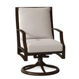 Woodard Seal Cove Swivel Patio Dining Chair w/ Cushion | 37.75 H x 24 W x 26.5 D in | Wayfair 1X0472SB-48-14Y