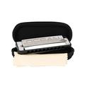 Ocean Rock Blues Harmonica in A, black (incl. stylish softcase and cleaning cloth)