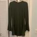 Zara Dresses | Long Sleeve Zara Dress | Color: Green | Size: M