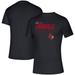 Men's adidas Black Louisville Cardinals On Court Basketball Creator Performance T-Shirt