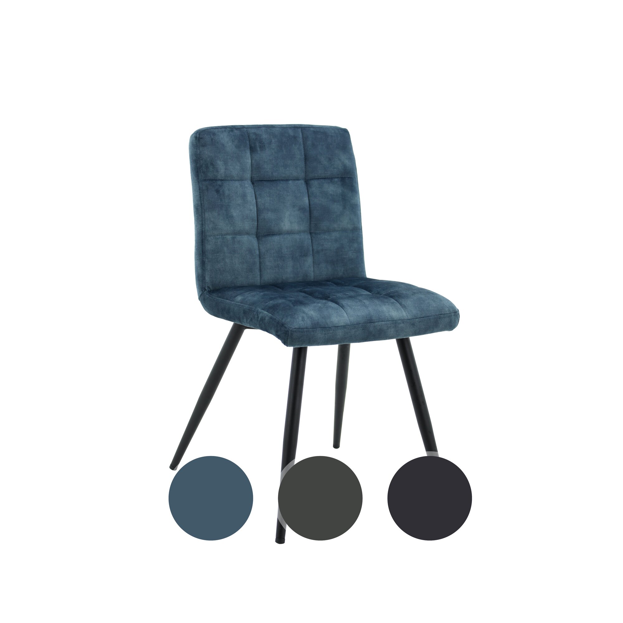 La Casa »Holly« Polsterstuhl dunkelgrün