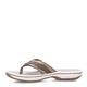 Clarks Damen Breeze Sea Flipflop, Zinn, synthetisch, 35.5 EU