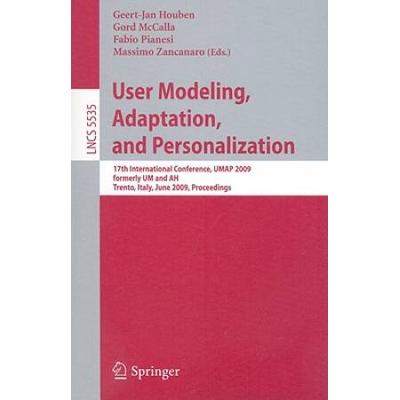 User Modeling, Adaptation, and Personalization