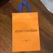 Louis Vuitton Accessories | Authentic Louis Vuitton Shopping Bag | Color: Blue/Orange | Size: Os