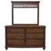 Sunset Trading Bahama Shutter Wood Dresser with Mirror - Sunset Trading CF-1130_34-0158